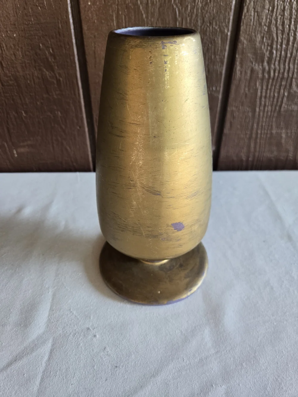 Paintable Cylindrical Tapered Vase